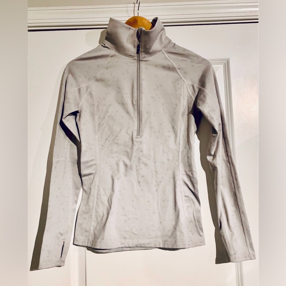 Under Armour Cold Gear Light Grey Half-Zip